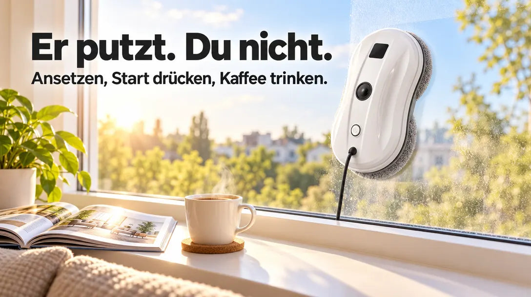 Er putzt, du nicht