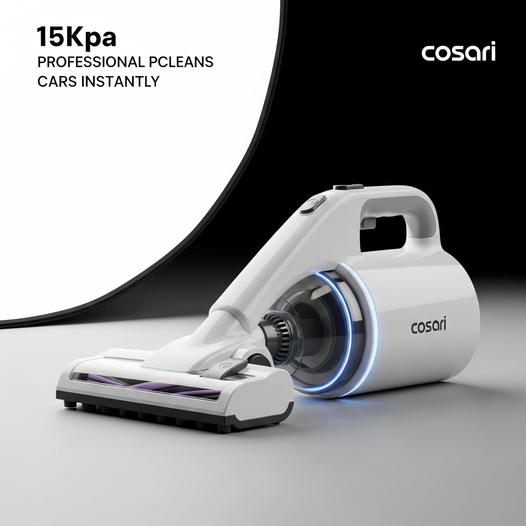 Cosari Portable Car Vacuum Cleaner V7 - Product Hero Image