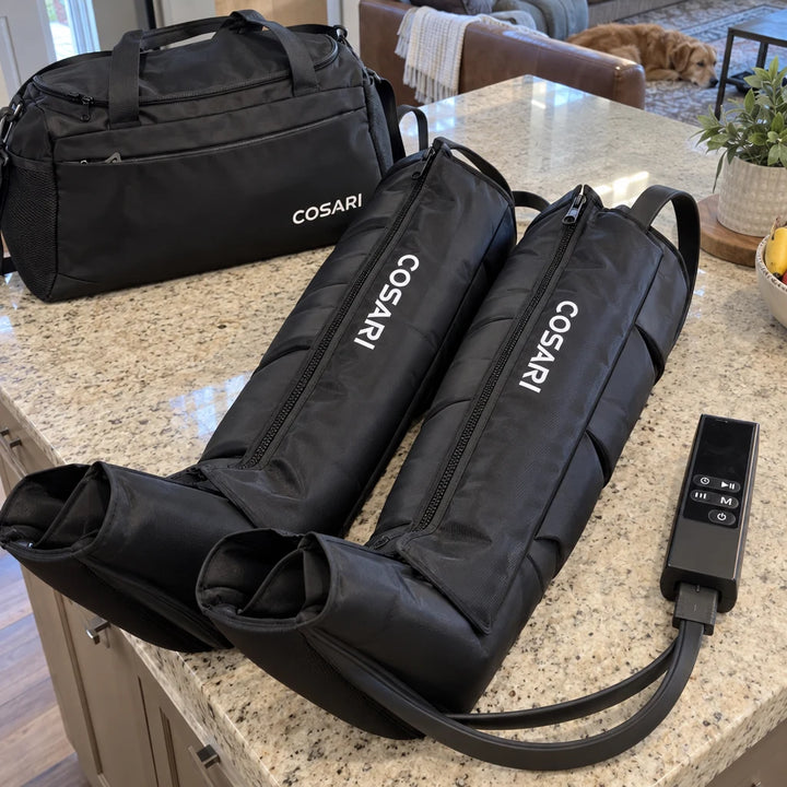 110 mmHg boots felt too weak for my cycling quads—240 mmHg is legit