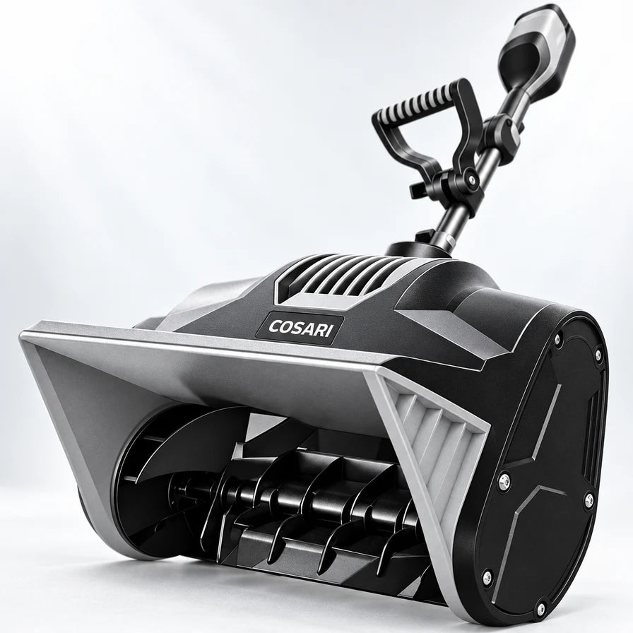 Cosari FrostBuster Pro Cordless Snow Shovel: 13" Brushless Auger, ±30° Chute & TWO 4.0Ah Batteries Included - 3