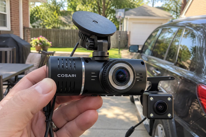 45,000 miles a year in Chicago traffic—never drive without it
