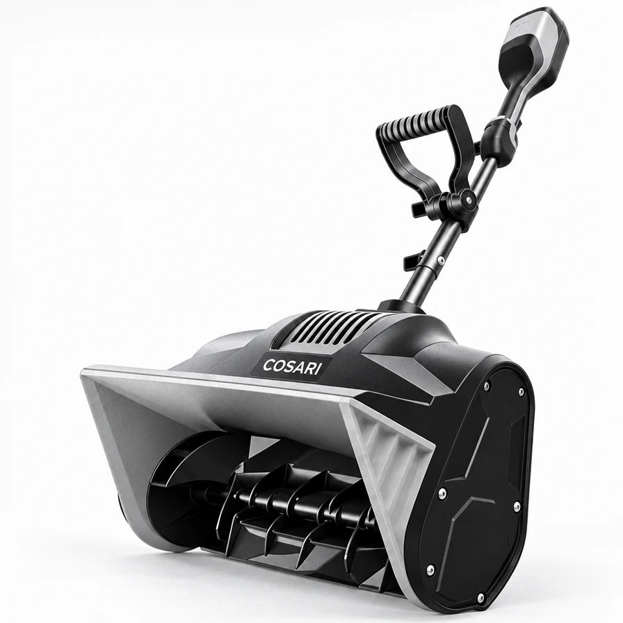 Cosari SnowBlast 40V Electric Snow Shovel: 13" Width, 25-Ft Throw, ±30° Chute & 4.0Ah Battery - 3