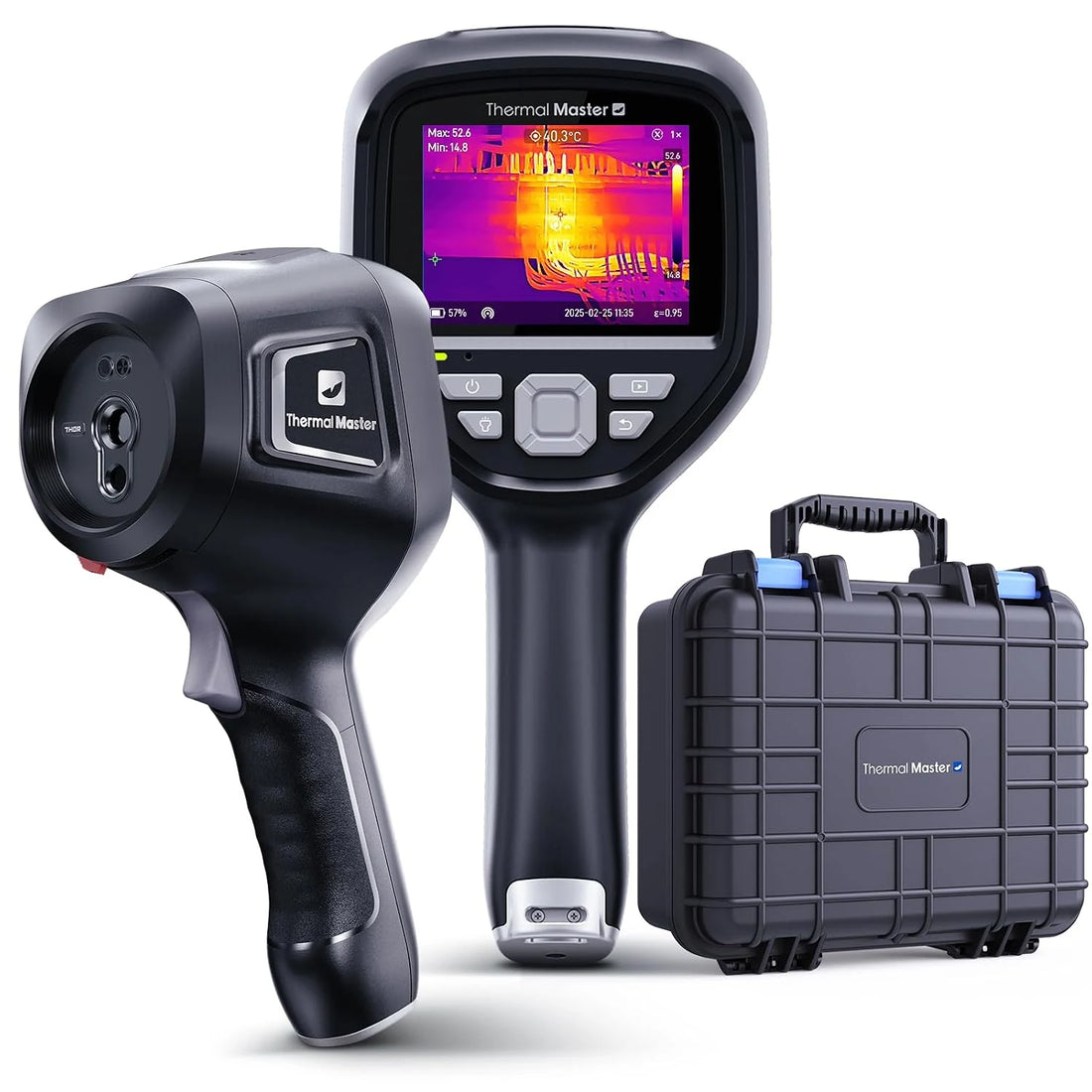 Cosari ThermoVision Pro 384 Thermal Imaging Camera: 3.5" Touchscreen, <30mK VOx, WiFi, Laser & Macro Lens - 2