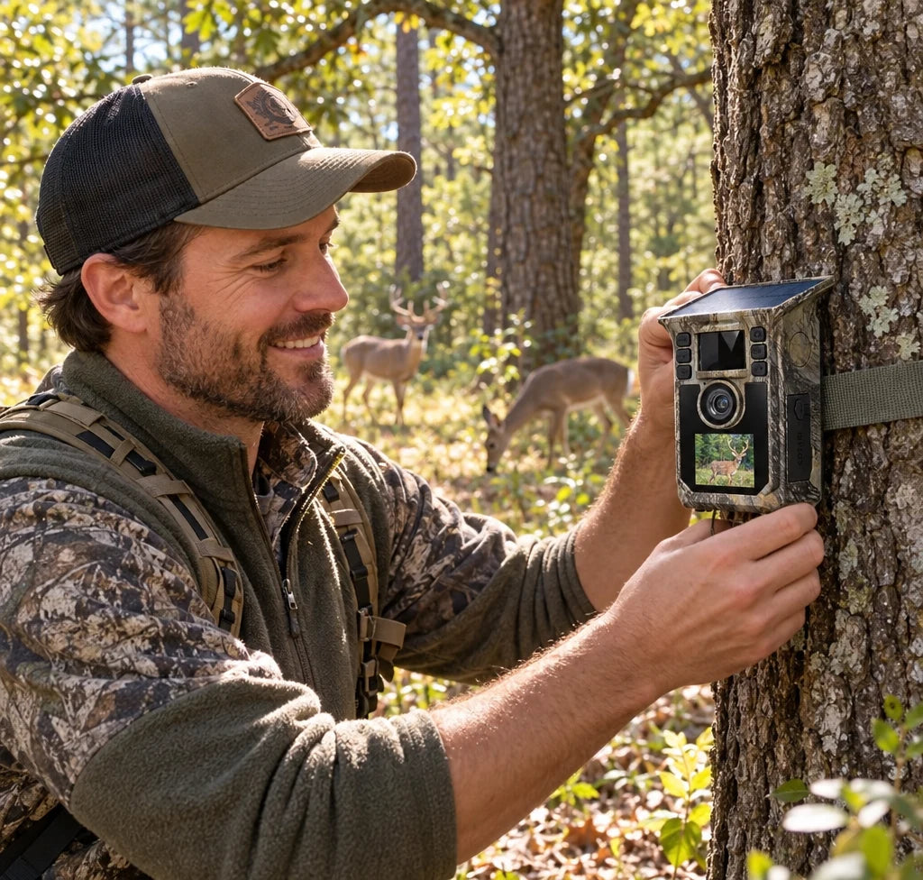 Cosari TrailCam Solar 4K Trail Camera: 48MP, 0.1s Trigger, Solar 5,200mAh Battery, WiFi App & Free 64GB Card - 7