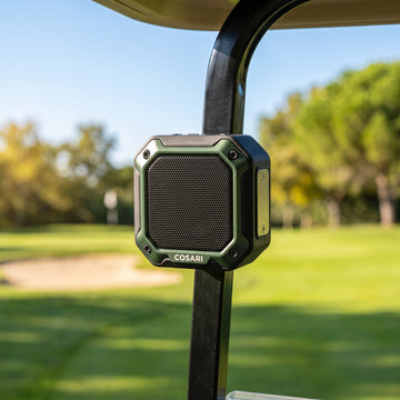 Cosari CaddieSound Pro — 15W Magnetic Golf Cart Bluetooth Speaker (IPX7)