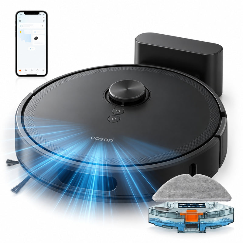 Cosari Orbit L6 Robot Vacuum & Mop