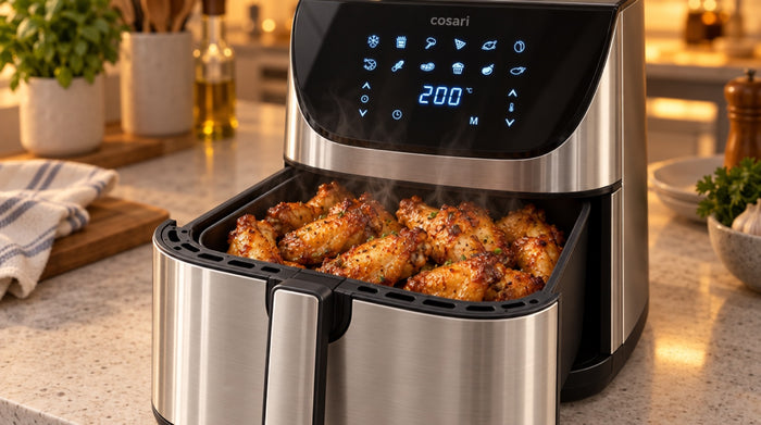 Crispa 8 basket full of crispy chicken wings