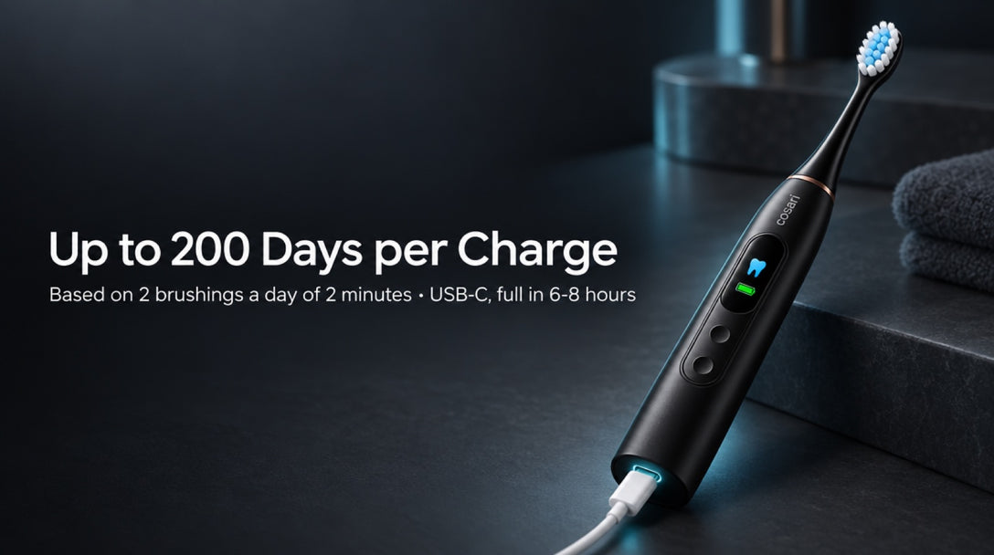 Up to 200 days per charge with USB-C charging