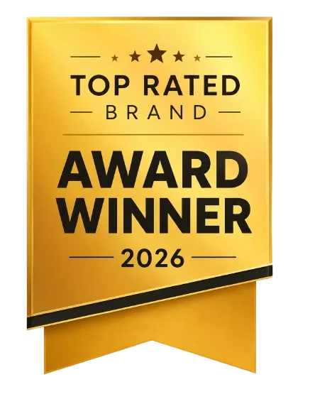 Top Rated Brand - Award Winner 2026